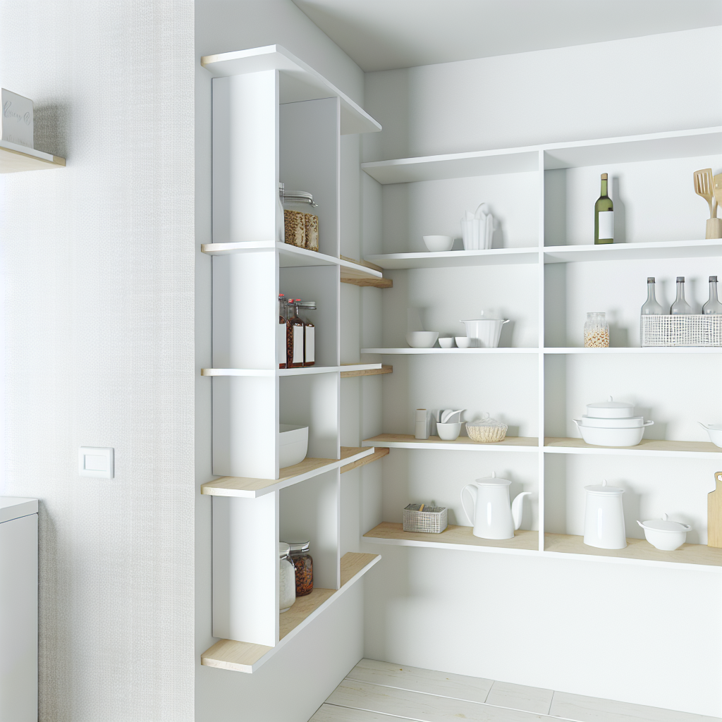 Open shelving